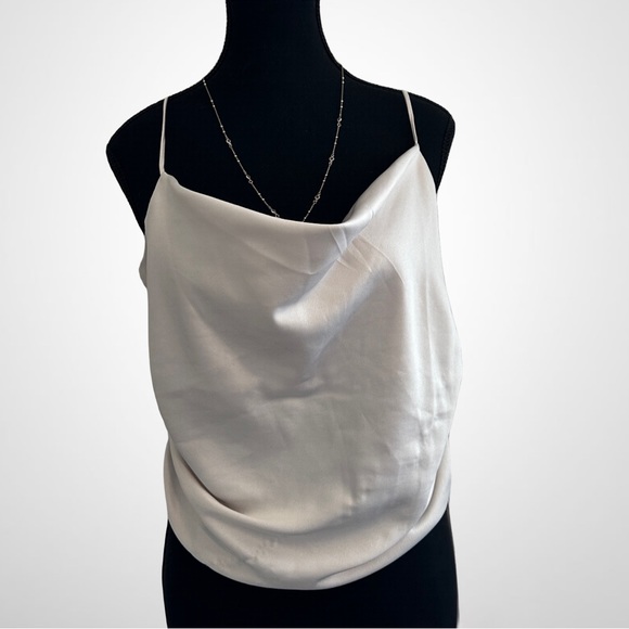 Champagne Cowl Neck Blouse - Picture 3 of 4